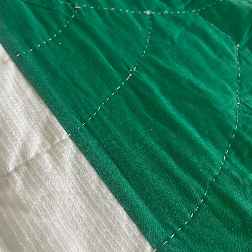 HANDMADE VIntage LONE STAR 8 point Star Pattern QUILT - Picture 3 of 17